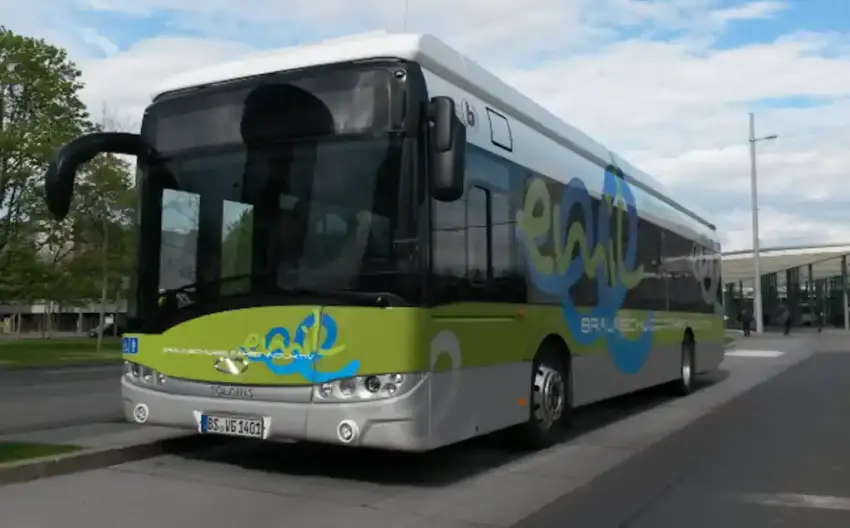 javni prijevoz električni autobus